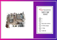 a floor plan for a two bedroom apartment