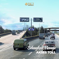 a highway with a sign that reads selangor meninggal ases toll